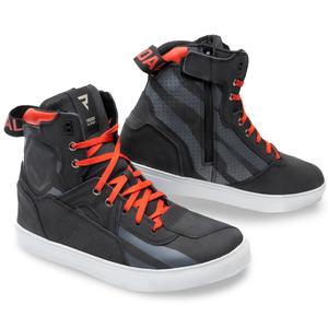 Botas de moto Rebelhorn Vandal Negras y Rojas liquidación