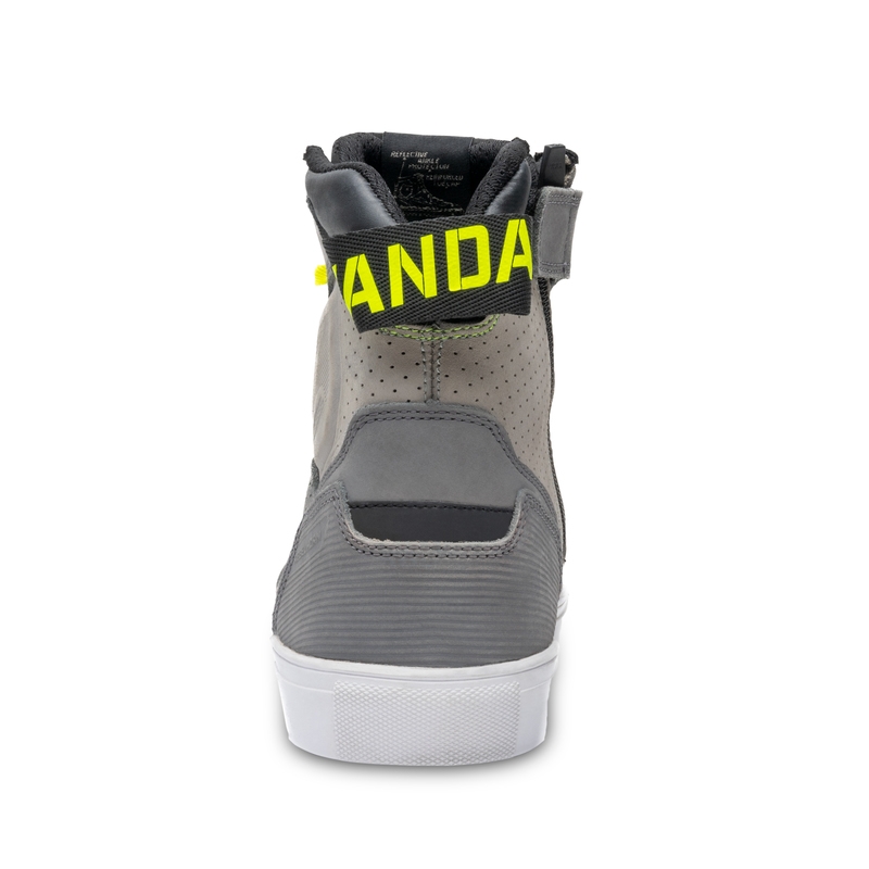 Botas de moto Rebelhorn Vandal gris-fluo-amarillo liquidación