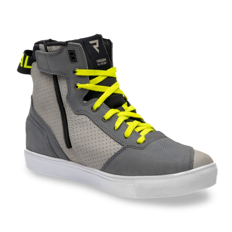 Botas de moto Rebelhorn Vandal gris-fluo-amarillo liquidación