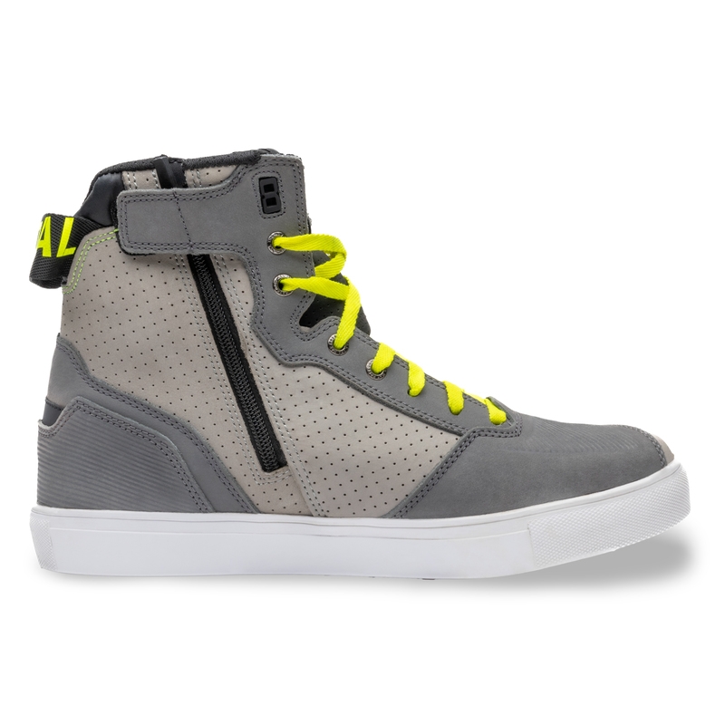 Botas de moto Rebelhorn Vandal gris-fluo-amarillo liquidación