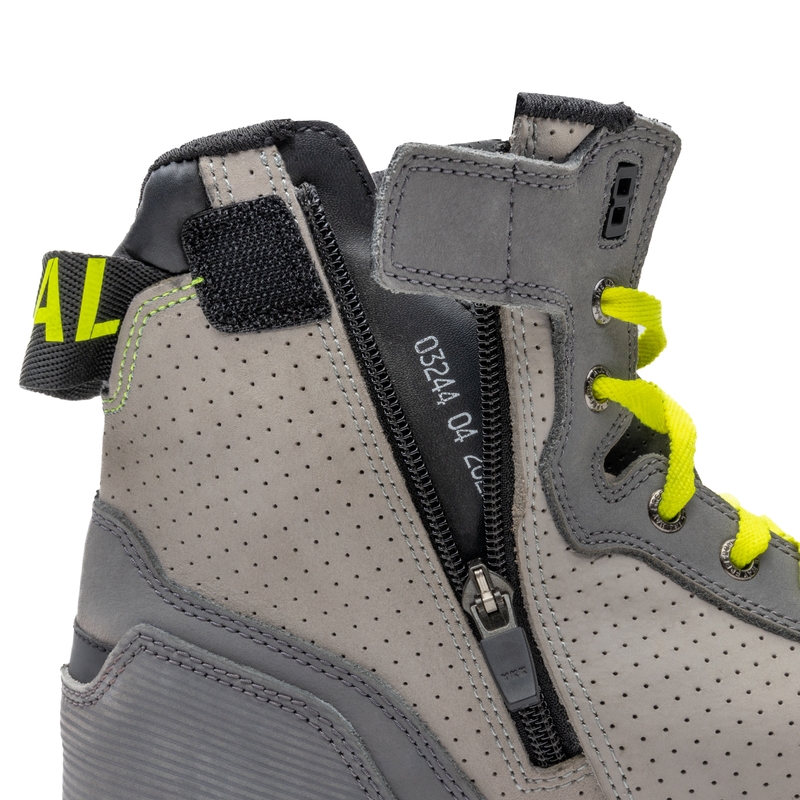 Botas de moto Rebelhorn Vandal gris-fluo-amarillo liquidación