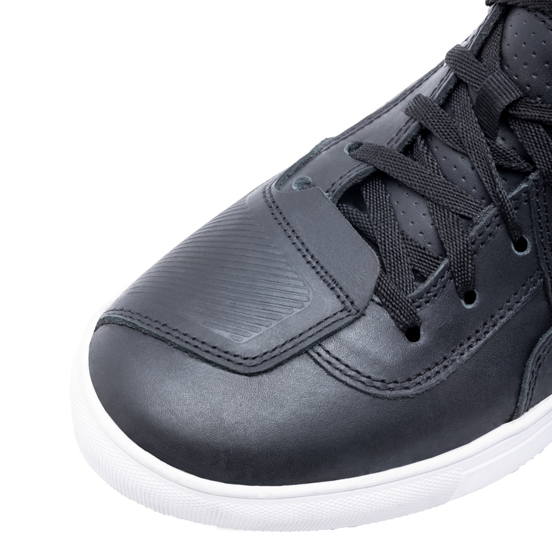 Botas de moto Rebelhorn Vandal en blanco y negro liquidación