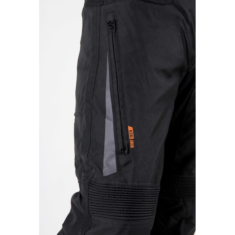 Pantalón largo de moto Ozone Vulcan Negro