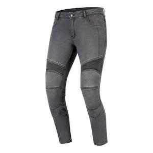 Vaqueros de moto Ozone Roxy Washed Black para mujer liquidación