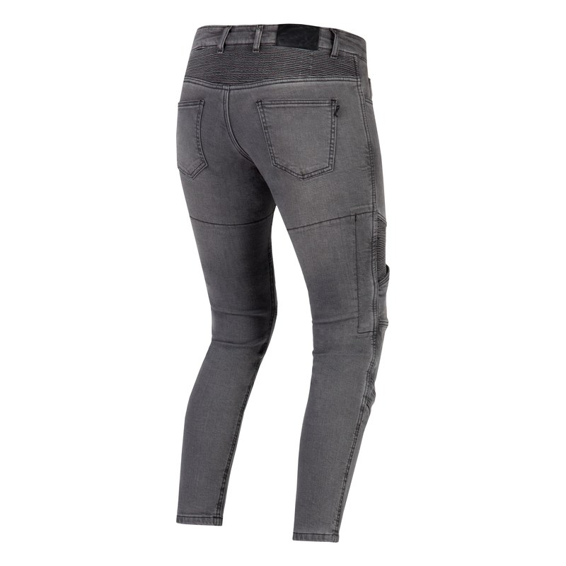 Vaqueros de moto Ozone Roxy Washed Black para mujer liquidación