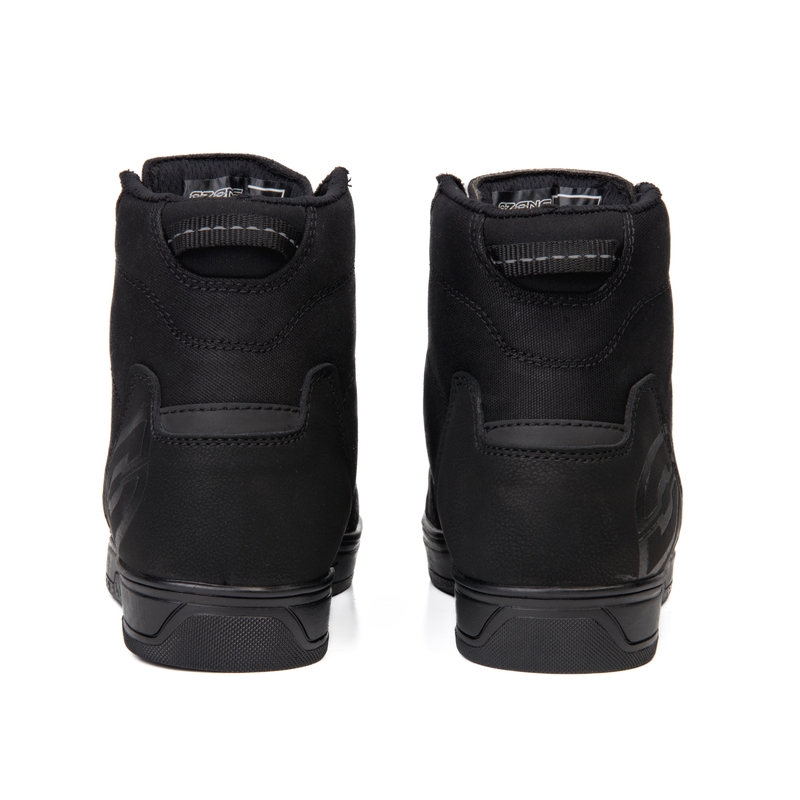 Botas de moto Ozone Town negras y rosas liquidación