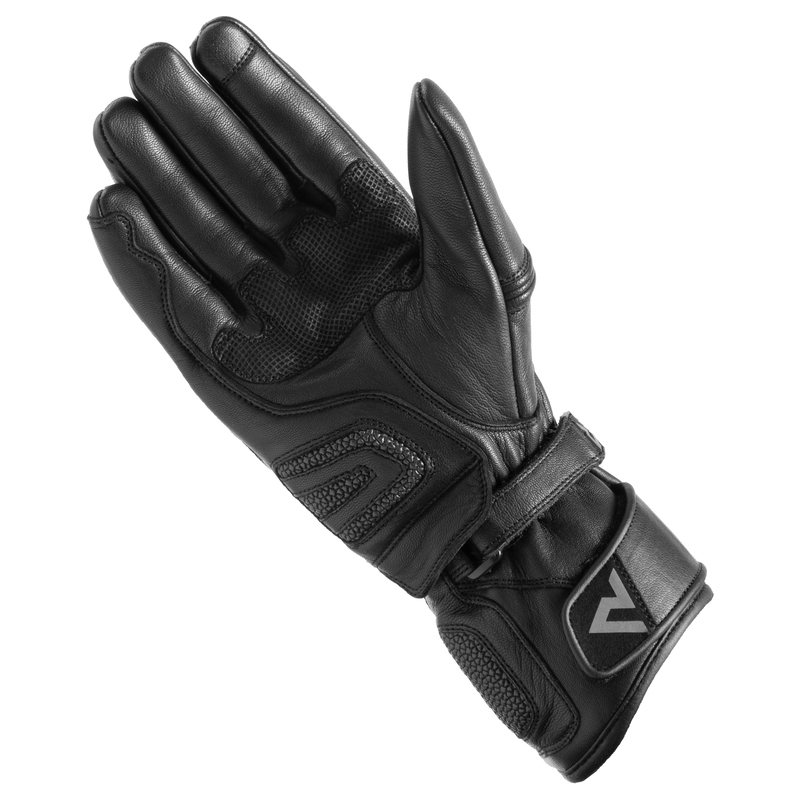 Guantes de moto Rebelhorn Patrol Largo negro-gris liquidación