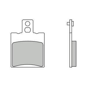 Brzdové destičky BREMBO CC SCOOTER