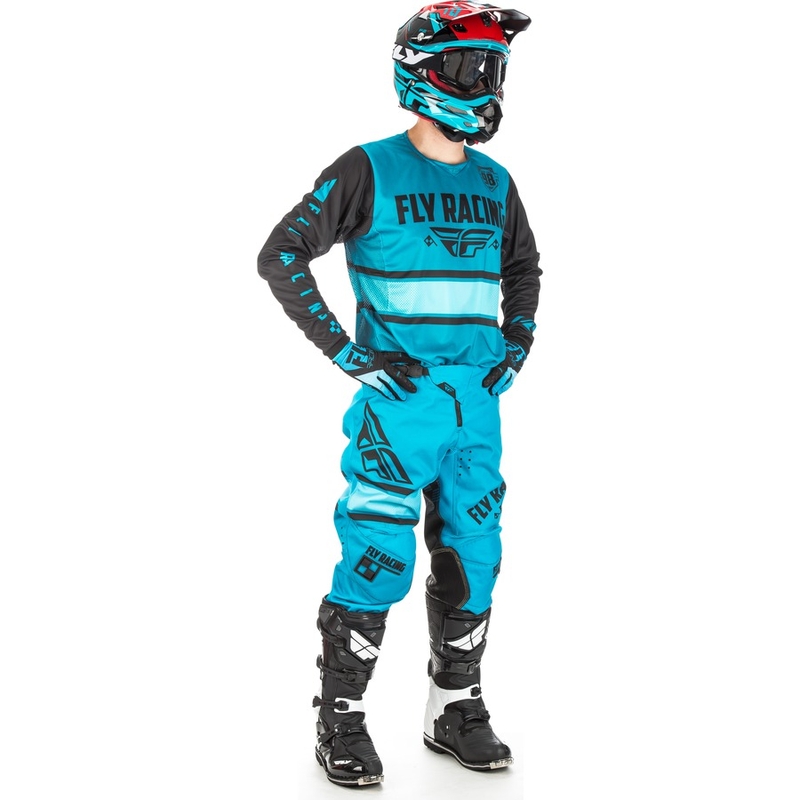 Motokrosový dres FLY Racing Kinetic ERA 2018 - USA modro-černý