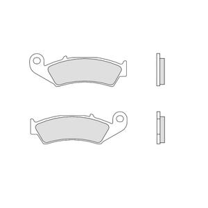 Brzdové destičky BREMBO