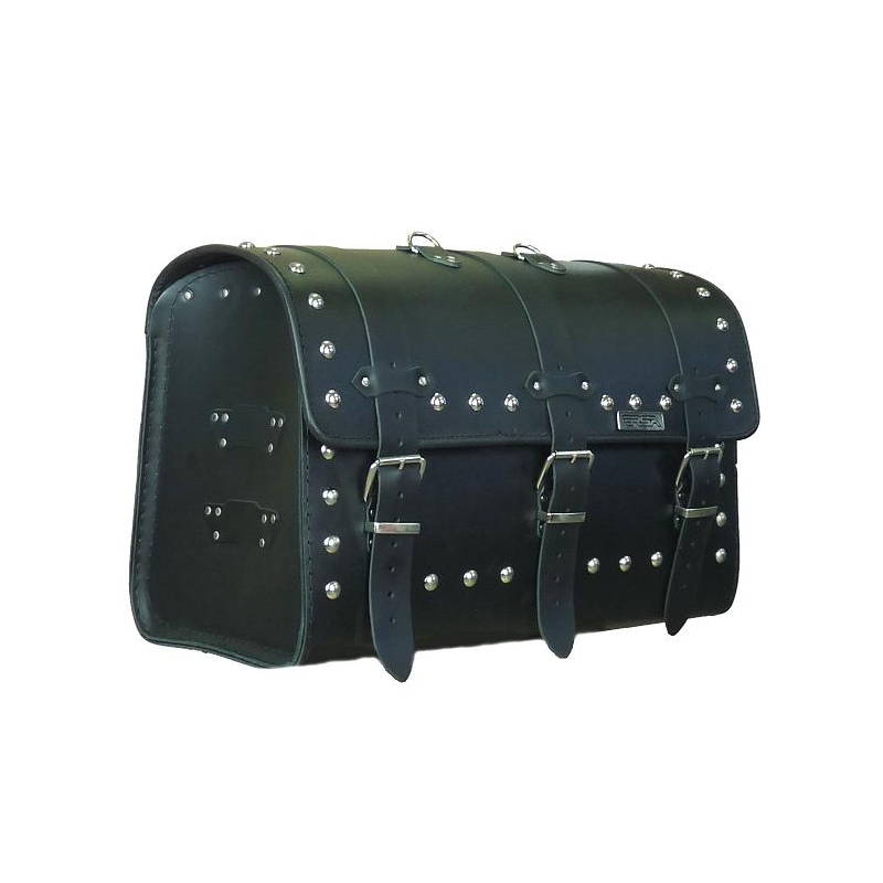 Maletín de cuero para moto Chopper RSA-17B