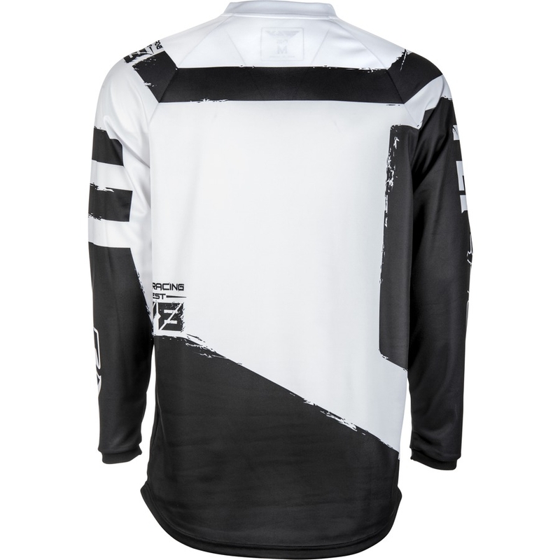 Motokrosový dres FLY Racing F-16 2018 - USA černo-bílý