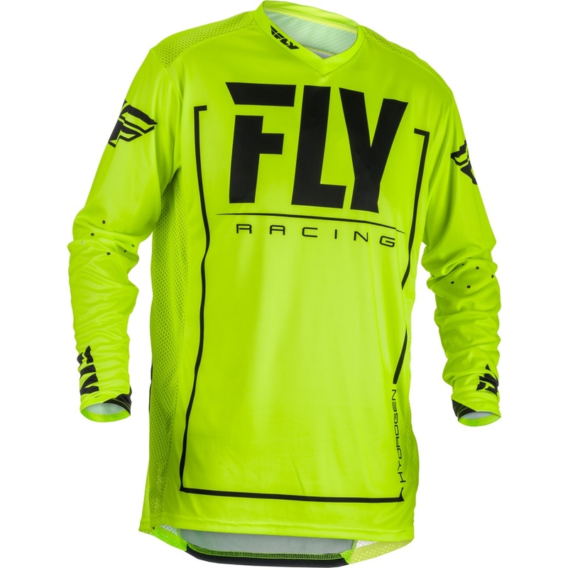 Motokrosový dres FLY Racing LITE 2018 - USA černo-fluo žlutý