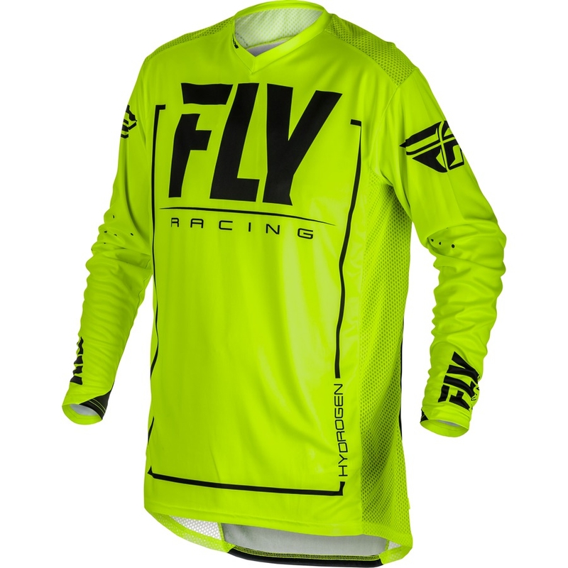 Motokrosový dres FLY Racing LITE 2018 - USA černo-fluo žlutý