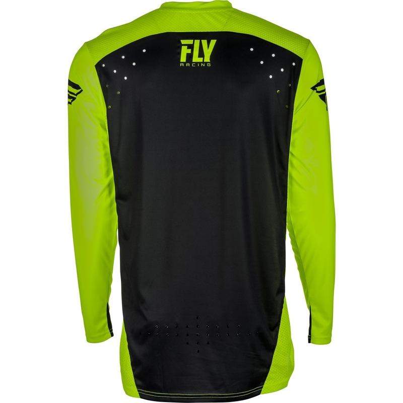Motokrosový dres FLY Racing LITE 2018 - USA černo-fluo žlutý