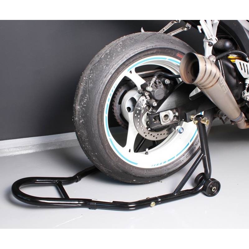 Soporte para motocicleta R-TOOL - trasero con ruedas