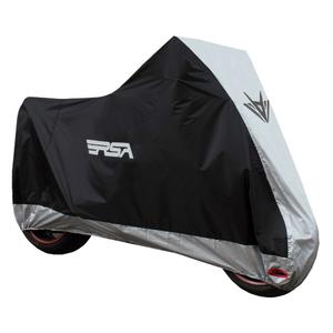 Lona para moto RSA negro-plata