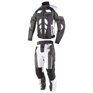 Mono de motorista blanco y negro RSA Greby para hombre liquidación