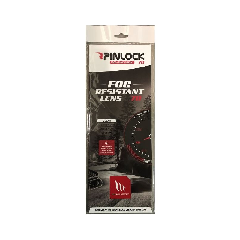 Pinlock para casco MT-V-09 transparente