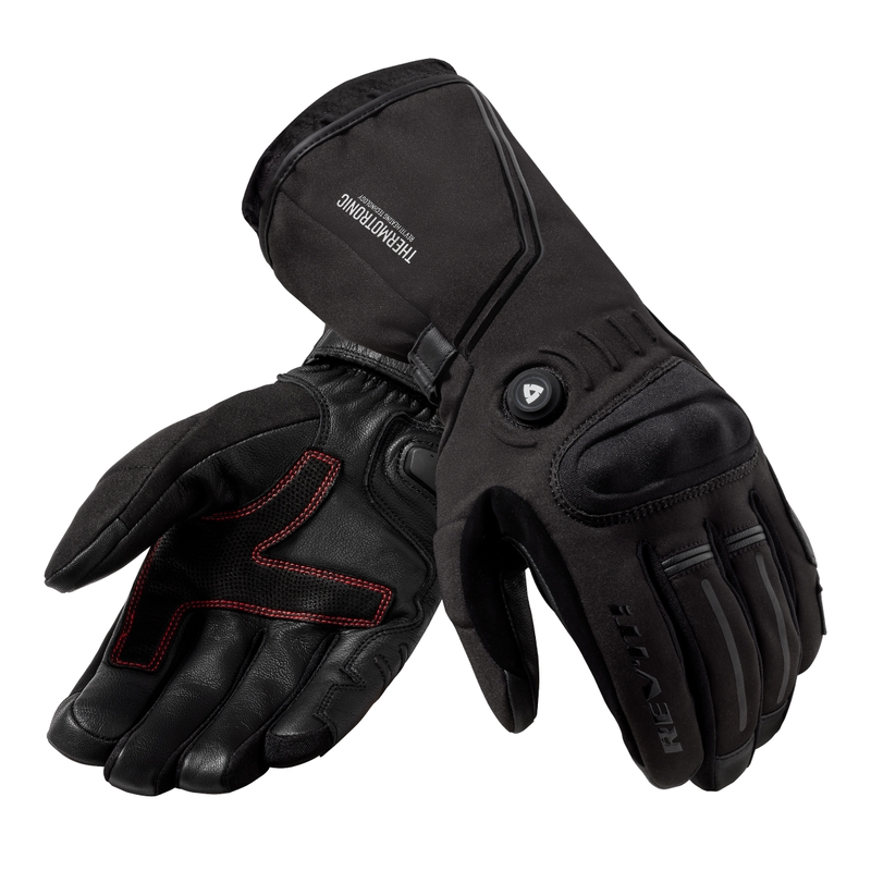 Guantes calefactables para moto Revit Liberty H2O negro