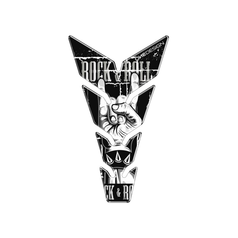 Tapa depósito de combustible Print - Rock &amp; Roll