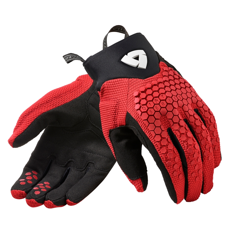 Guantes de moto Revit Massif rojo
