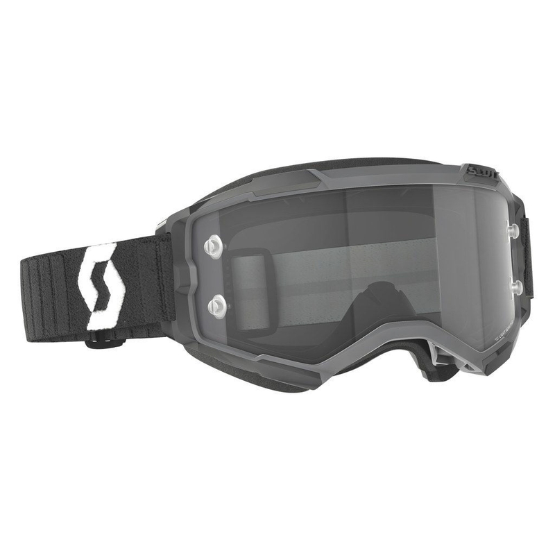 Gafas de motocross SCOTT Fury LS negro-gris