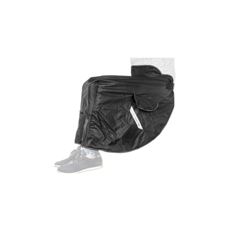 NOX/4SQUARE cubrepiés impermeable bajo negro