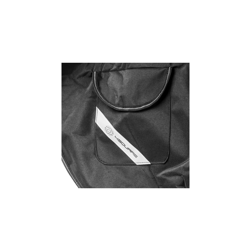 NOX/4SQUARE cubrepiés impermeable bajo negro