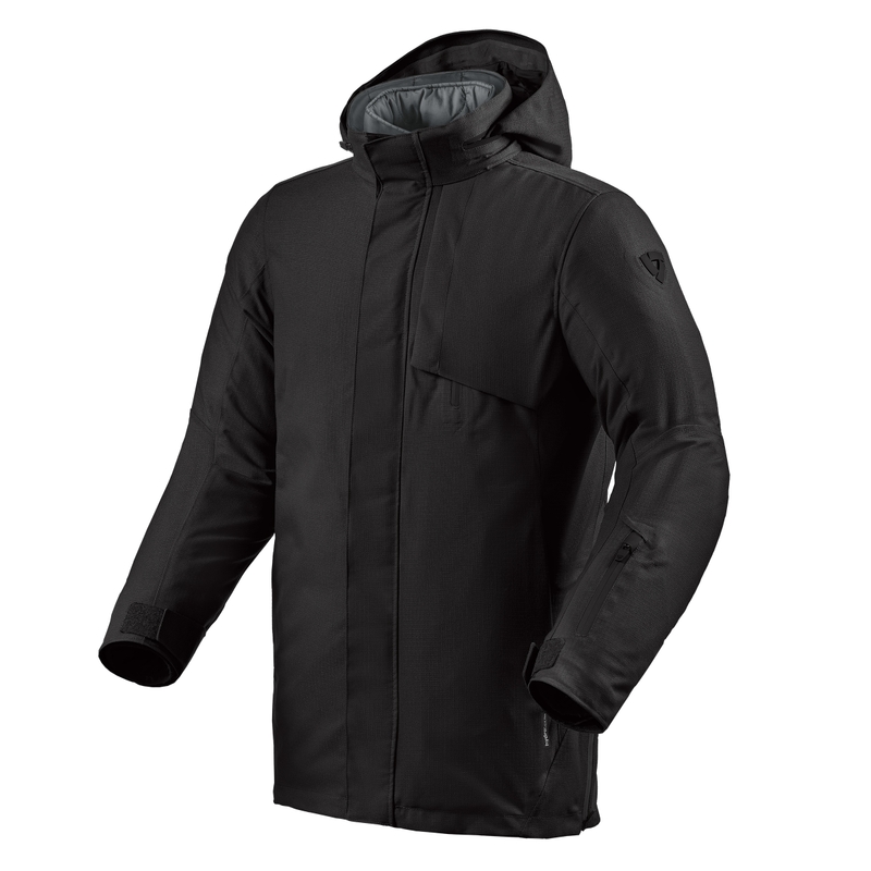 Chaqueta de moto Revit Toronto H2O negra