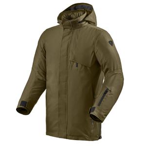 Chaqueta de moto Revit Toronto H2O verde oscuro