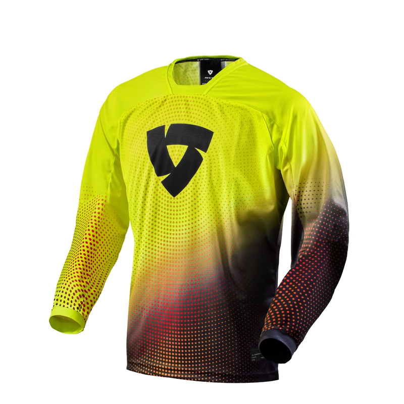 Maillot motocross Revit Seeker amarillo liquidación