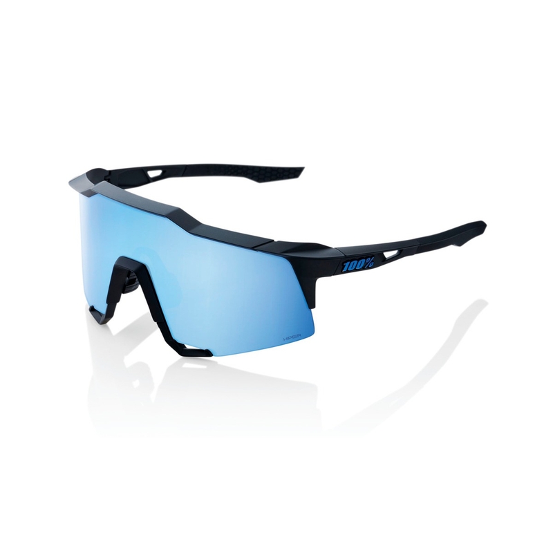 Gafas de sol 100% SPEEDCRAFT Negro mate (cristal azul HIPER)