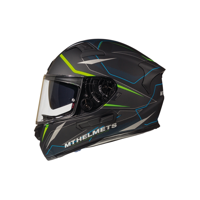 Integrální přilba na motorku MT Kre Intrepid SV černá matná-fluo zelená výprodej