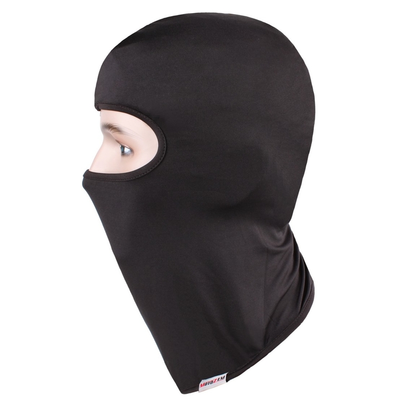Capucha para casco MotoZem, negra
