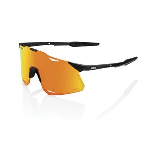 Gafas de sol 100% HYPERCRAFT Negro mate (cristal rojo HIPER)