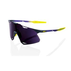 Gafas de sol 100% HYPERCRAFT Metallic Digital Brights violeta-amarillo (cristal violeta)