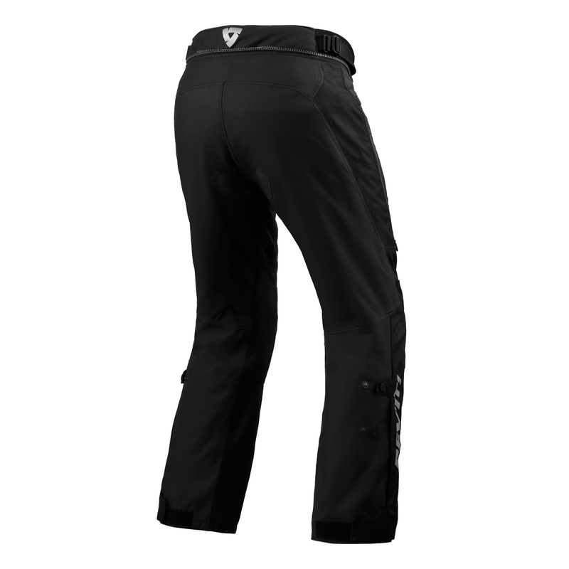 Pantalón de moto Revit Horizon 3 H2O negro corto