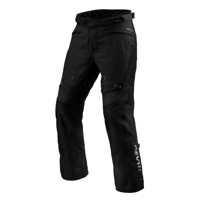 Pantalón de moto Revit Horizon 3 H2O negro corto