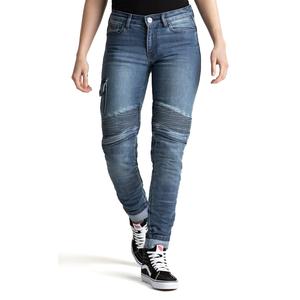 Vaqueros de moto azul BROGER Ohio para mujer liquidación