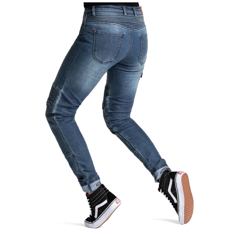 Vaqueros de moto azul BROGER Ohio para mujer liquidación