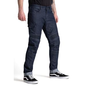 BROGER Ohio vaqueros de moto azul oscuro liquidación