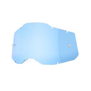 Plexi 100% Racecraft 2/Accuri 2/Strata 2 azul (Antivaho)