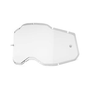Plexi 100% Inyectado Racecraft 2/Accuri 2/Strata 2 transparente (Antivaho)