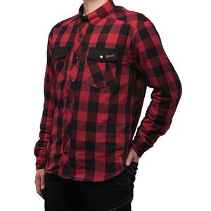 Camiseta moto BROGER Alaska negro-rojo liquidación