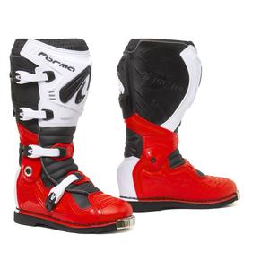 Botas de moto Forma Terrain Evolution TX rojas y blancas