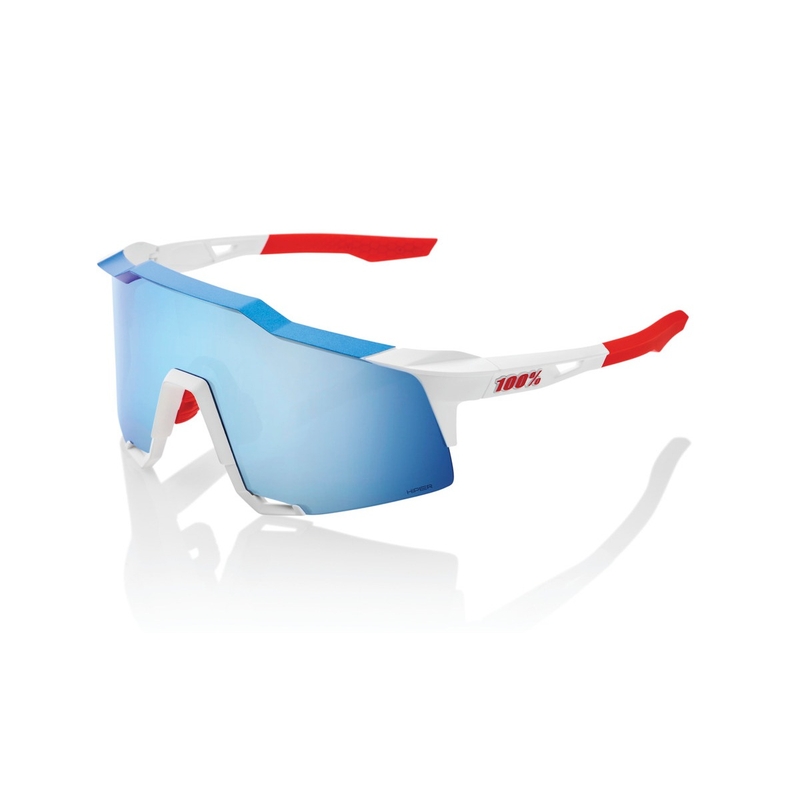 Gafas de sol 100% SPEEDCRAFT TotalEnergies Team rojo-blanco-azul (cristal azul HIPER)