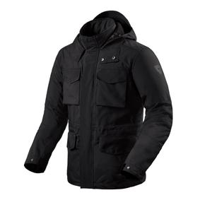 Chaqueta de moto Revit Triomphe 2 H2O negra