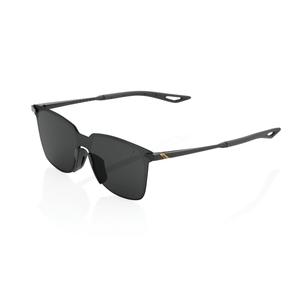 Gafas de sol 100% LEGERE SQUARE Negro pulido (cristales ahumados)