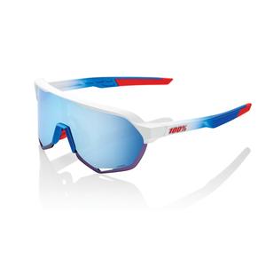 Gafas de sol 100% S2 TotalEnergies Team Mate rojo-azul-blanco (cristal azul HIPER)